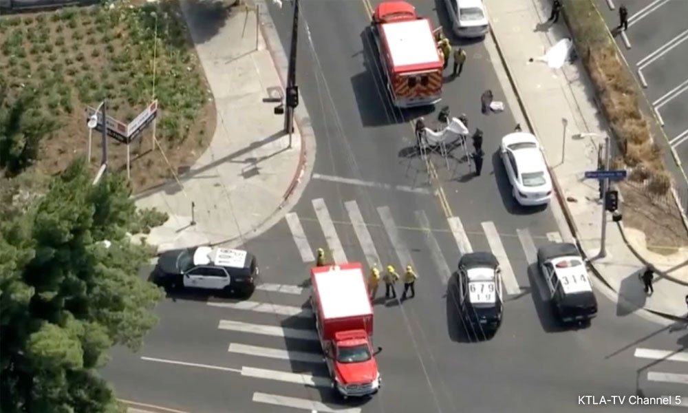 Seorang maut, 3 cedera dalam kejadian tembakan di Los Angeles