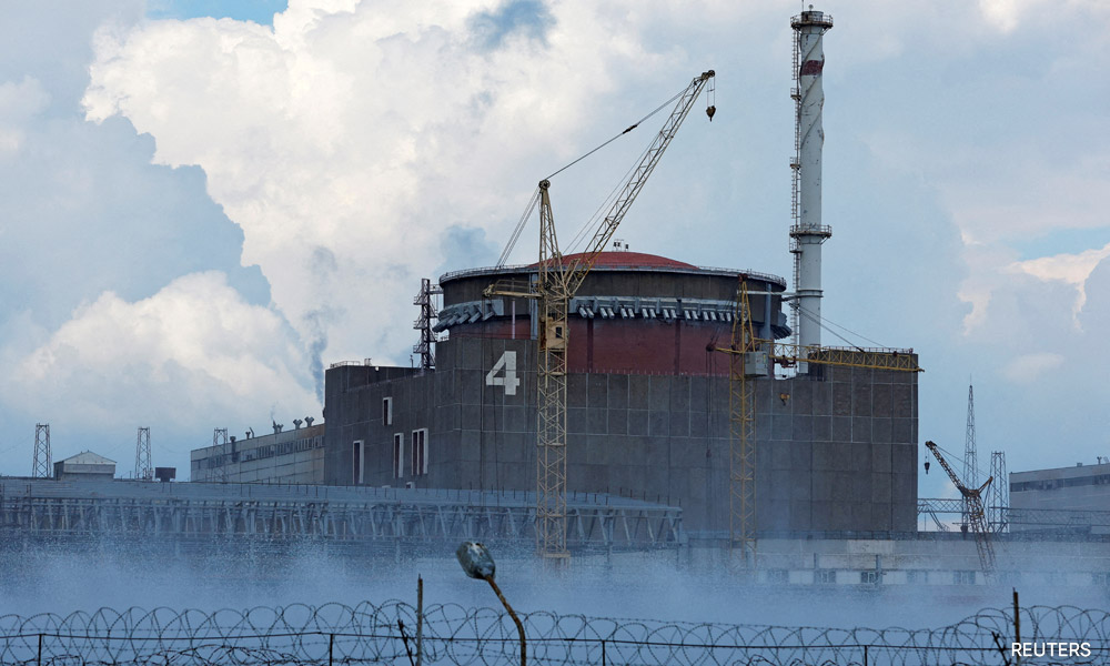 Ukrainians at nuclear plant work under Russian guns - technician