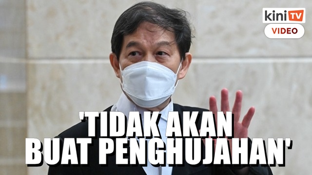 Peguam Najib bertegas tidak buat penghujahan minggu depan