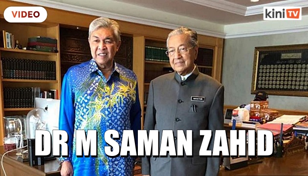 Digelar 'anak lelaki Kutty' - Dr Mahathir saman fitnah Zahid