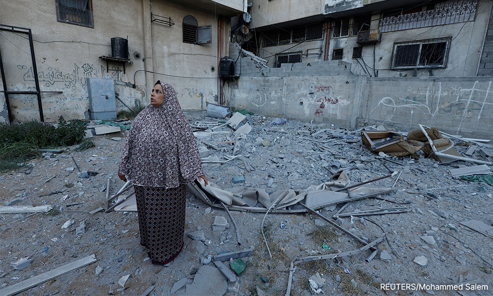 Israel-Gaza fighting spills into second day with airstrikes, rockets