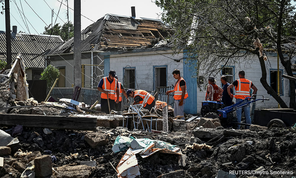 Ukraine nuclear plant escapes meltdown, Zelenskiy says