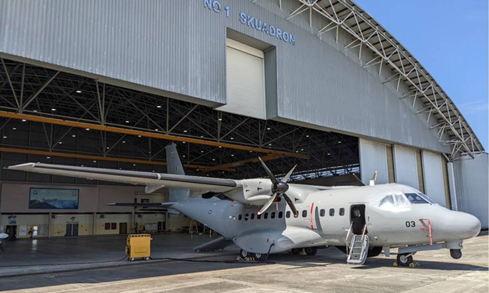 US Navy delivers converted patrol aircraft to RMAF