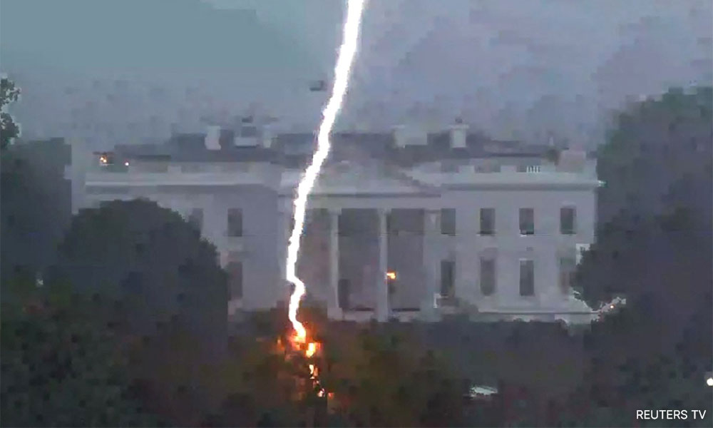 Washington DC lightning strike that killed 3 offers climate warning