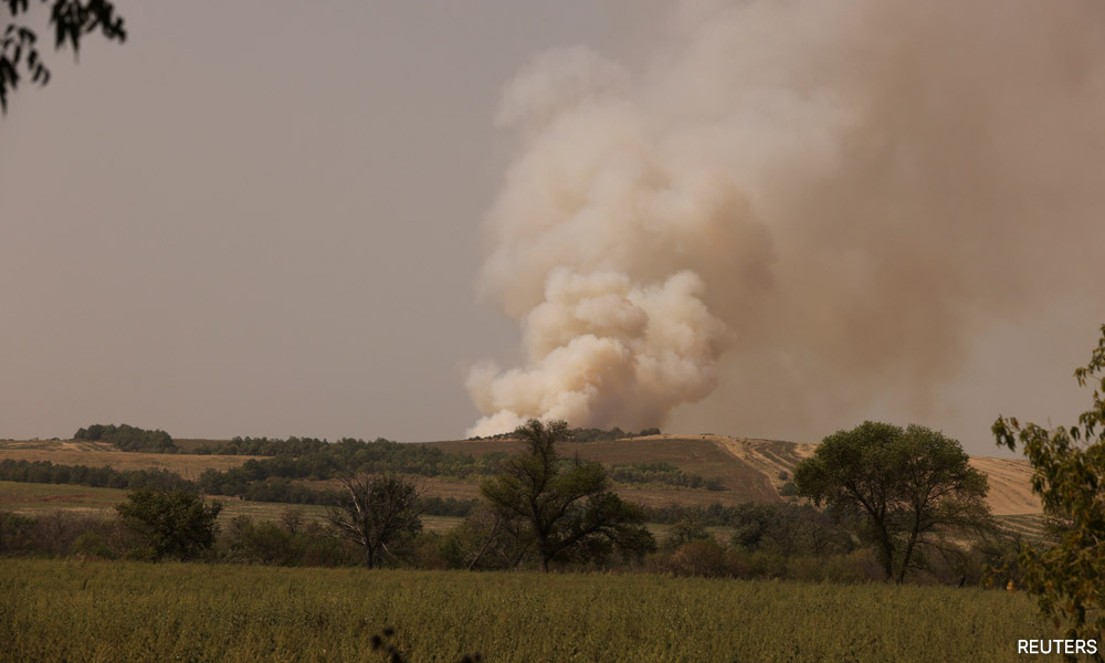 Ukraine launches counter-offensive in south as Russia shells port city