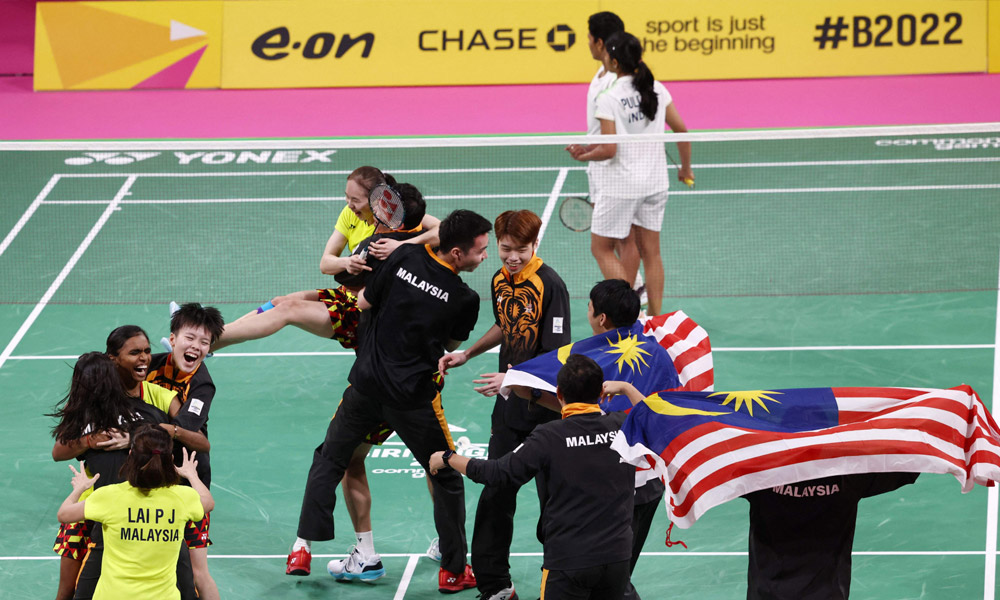 Shuttlers take Commonwealth Games gold tally to three