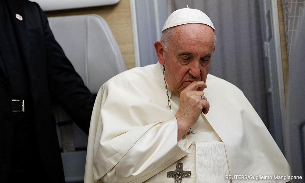 Pope: Hearing pain of Canada school survivors felt like slaps