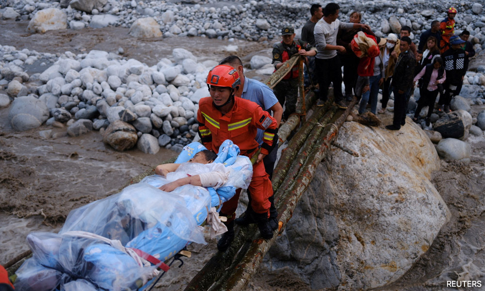 Rescue efforts underway as China earthquake toll rises to 65
