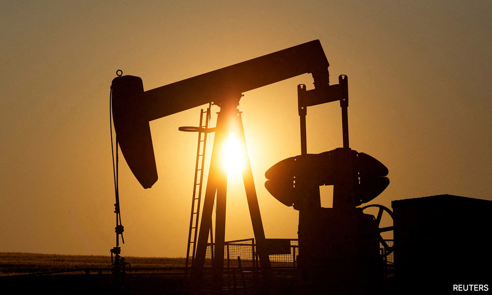 Oil jumps more than 3pct as Opec+ mulls cuts of up to 1 million bpd