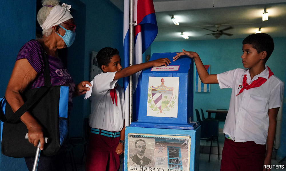Cubans approve gay marriage by large margin in referendum