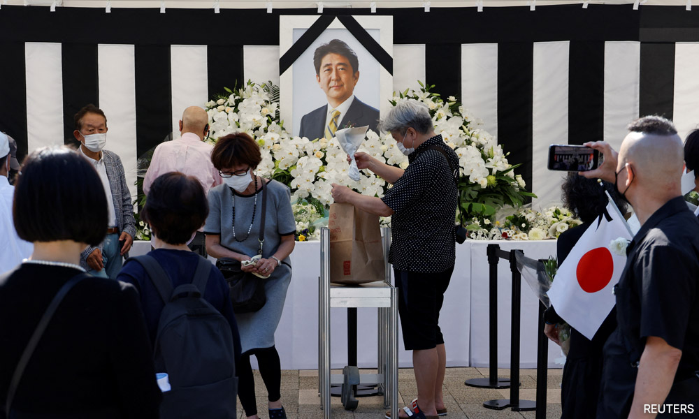 Japan to bid farewell to slain Abe with controversial state funeral