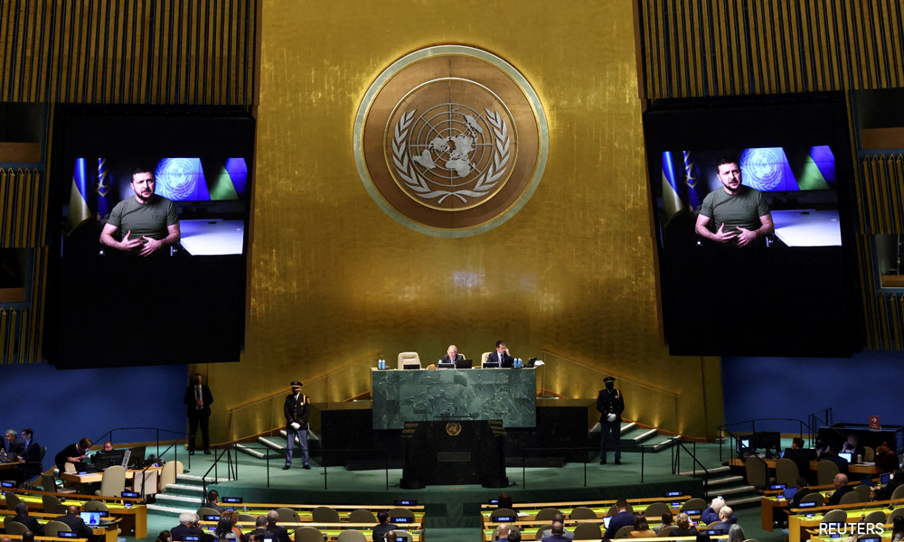 UN showdown looms as Ukraine calls for Russia to be stripped of veto rights