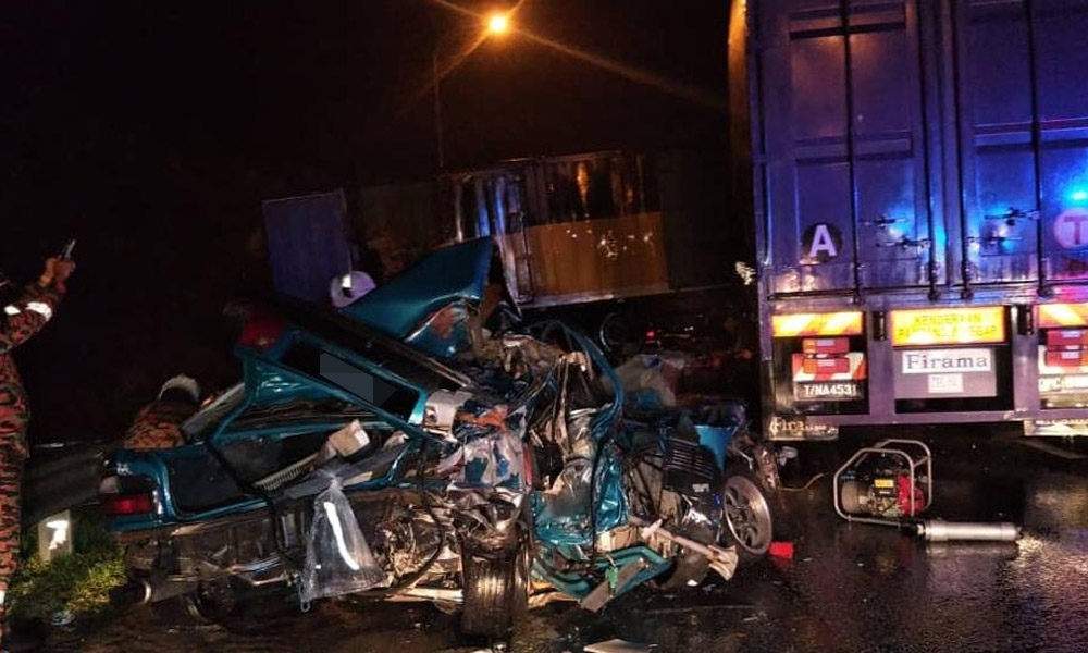 Johor fatal road accident victim confirmed to be police officer
