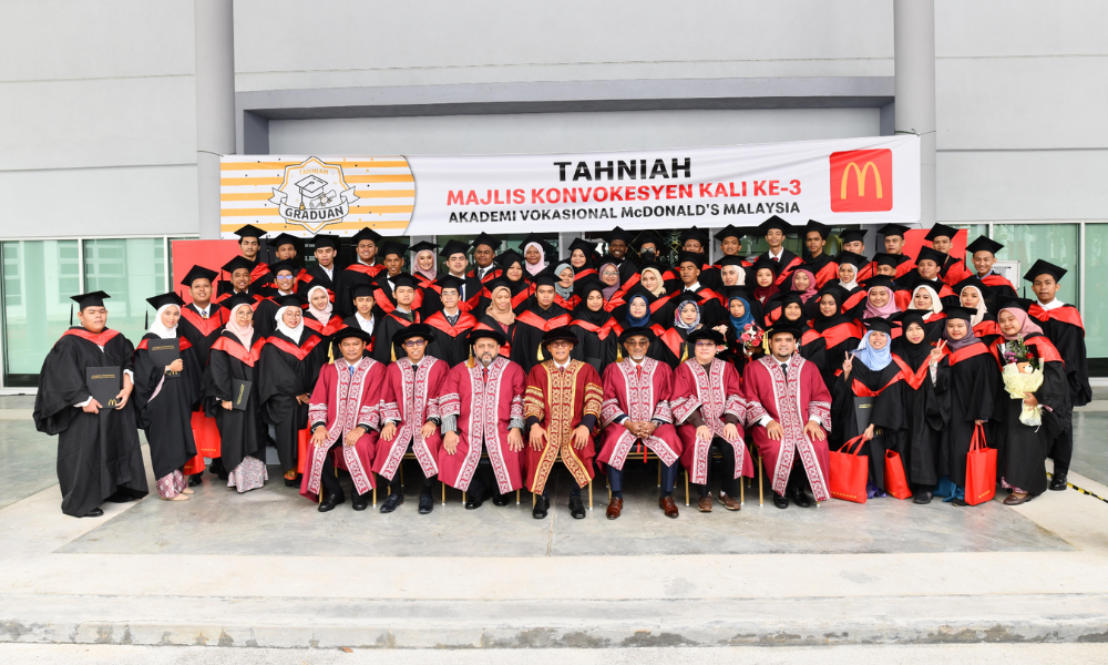 McDonald’s Malaysia remains dedicated to giving Malaysian youths training and employment opportunities