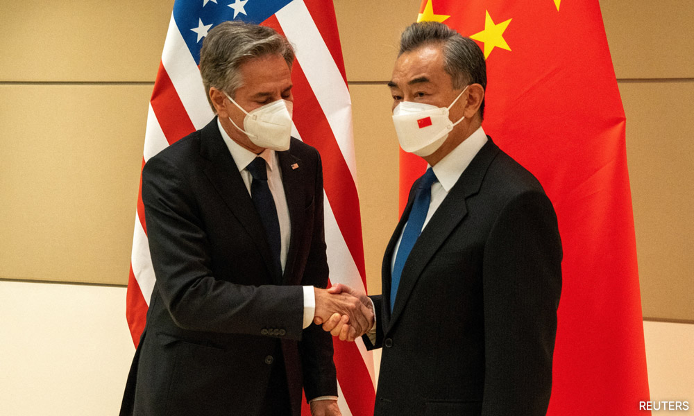 US sending 'dangerous signals' on Taiwan, China tells Blinken