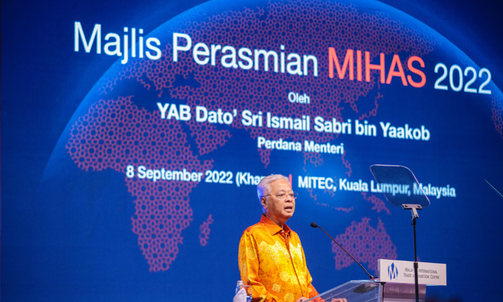 Prime Minister Officiates MIHAS 2022 and MDL Platform