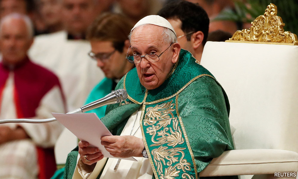 Special presidential envoy asks pope to 'pray for Taiwan'