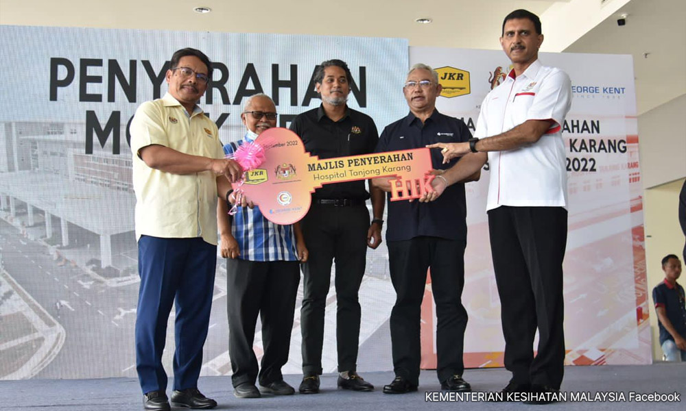 New Tanjong Karang Hospital to begin operations on Oct 10