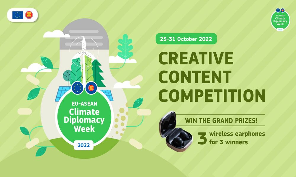 ASEAN EU Invite Youth To Express Their Thoughts On Climate Change Issues Asean eu invite youth to express their thoughts on climate change issues