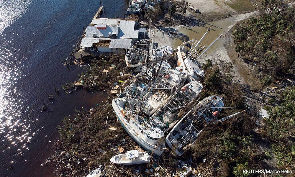 Hurricanes and floods bring US$120b in insurance losses last year