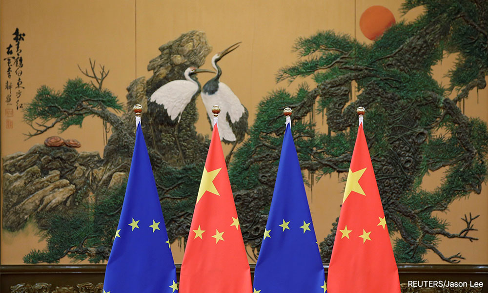 EU leaders seek united front on China dependency