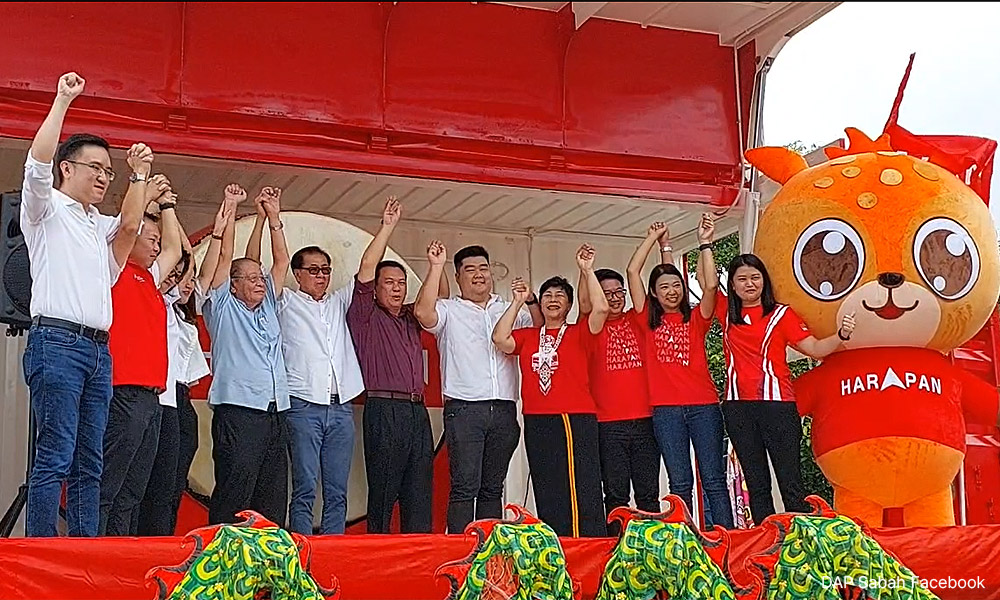 陈泓缣诺丽达黄诗怡守城,行动党另攻沙巴4国席