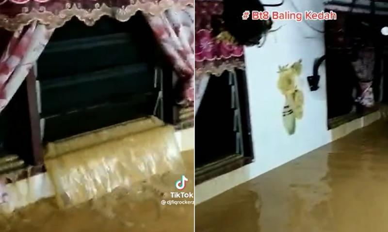 Air setinggi 1.5 meter pula landa Baling