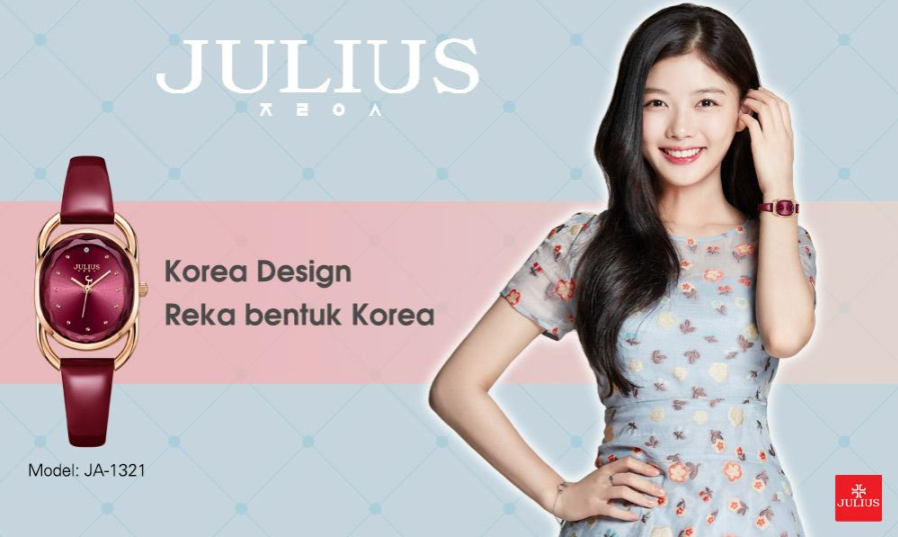 Julius JA-1309LB Korea Women's Fashion Watch (Blue) - Julius Korean Watch