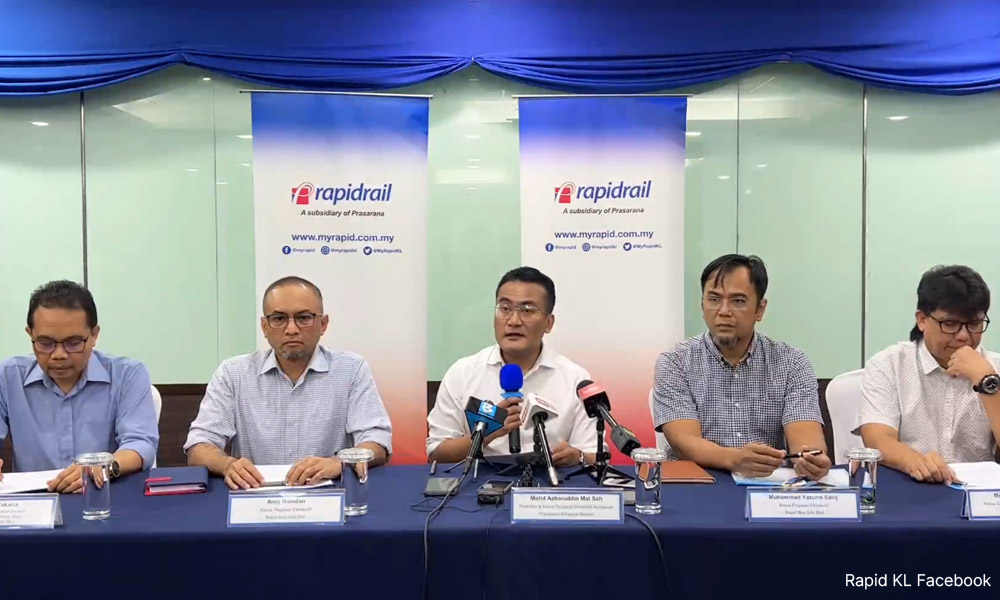 Prasarana: KJ line signalling system fault unprecedented, safety a priority