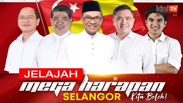 LIVE: Anwar Ibrahim hadir Jelajah Mega Harapan Selangor