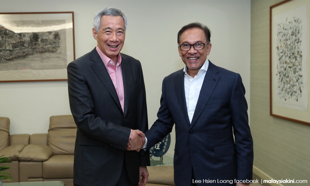 Johor-S’pore Special Economic Zone among topics of Anwar and Lee's meeting