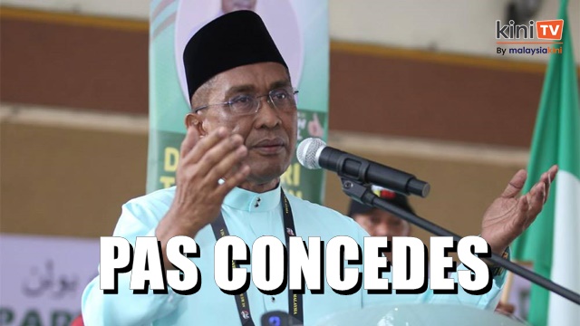 PAS finally concedes, considering PM's offer on unity govt