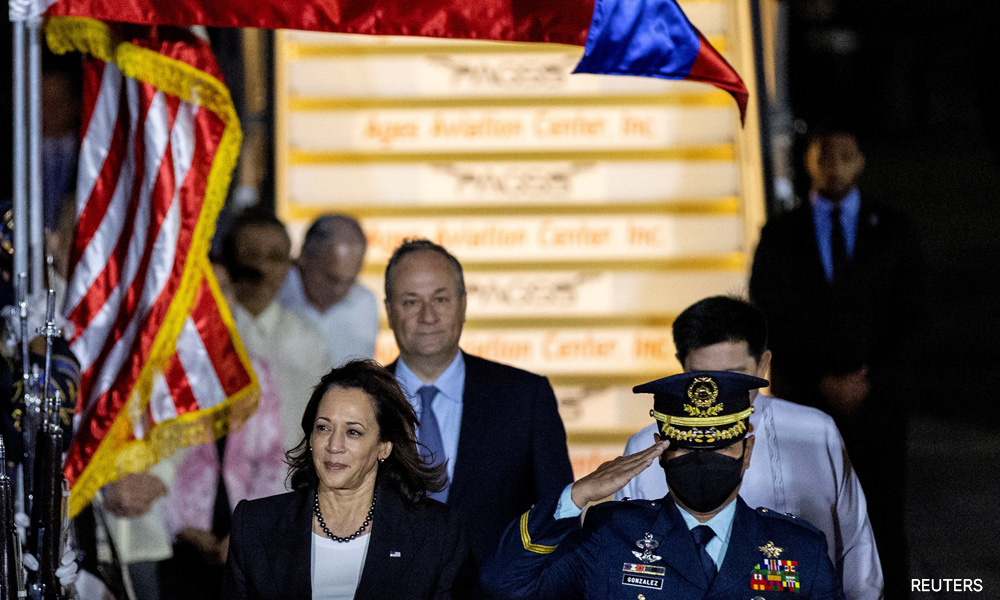 US VP Harris To Affirm Defense Commitment To Philippines