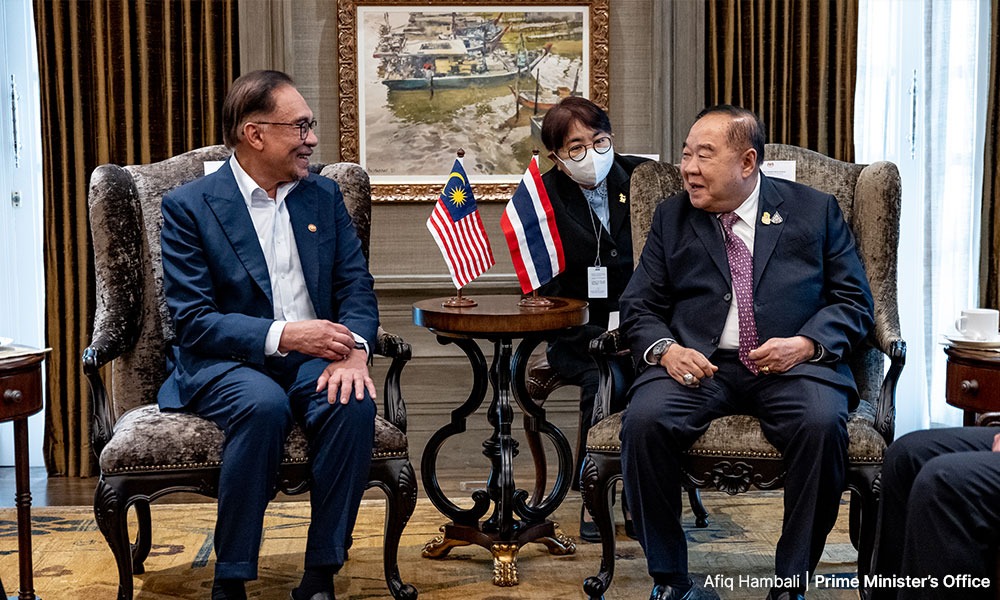 泰国副首相拜会安华,会晤两小时交流区域课题