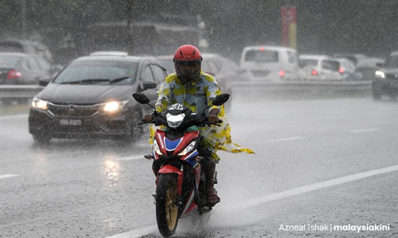 气象局发警报，东海岸柔佛持续豪雨至周一