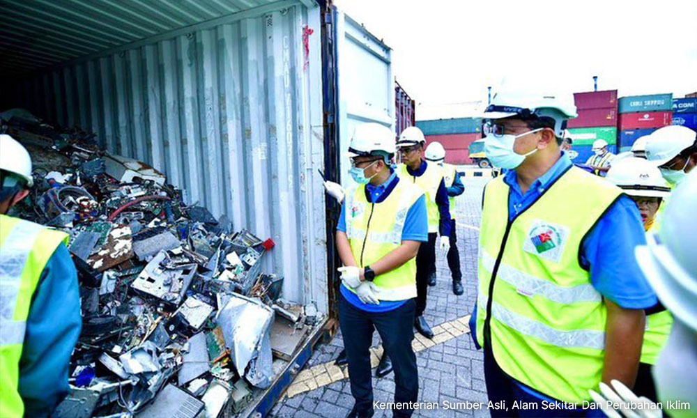 19 containers of e-waste found at ports sent back to origin this year