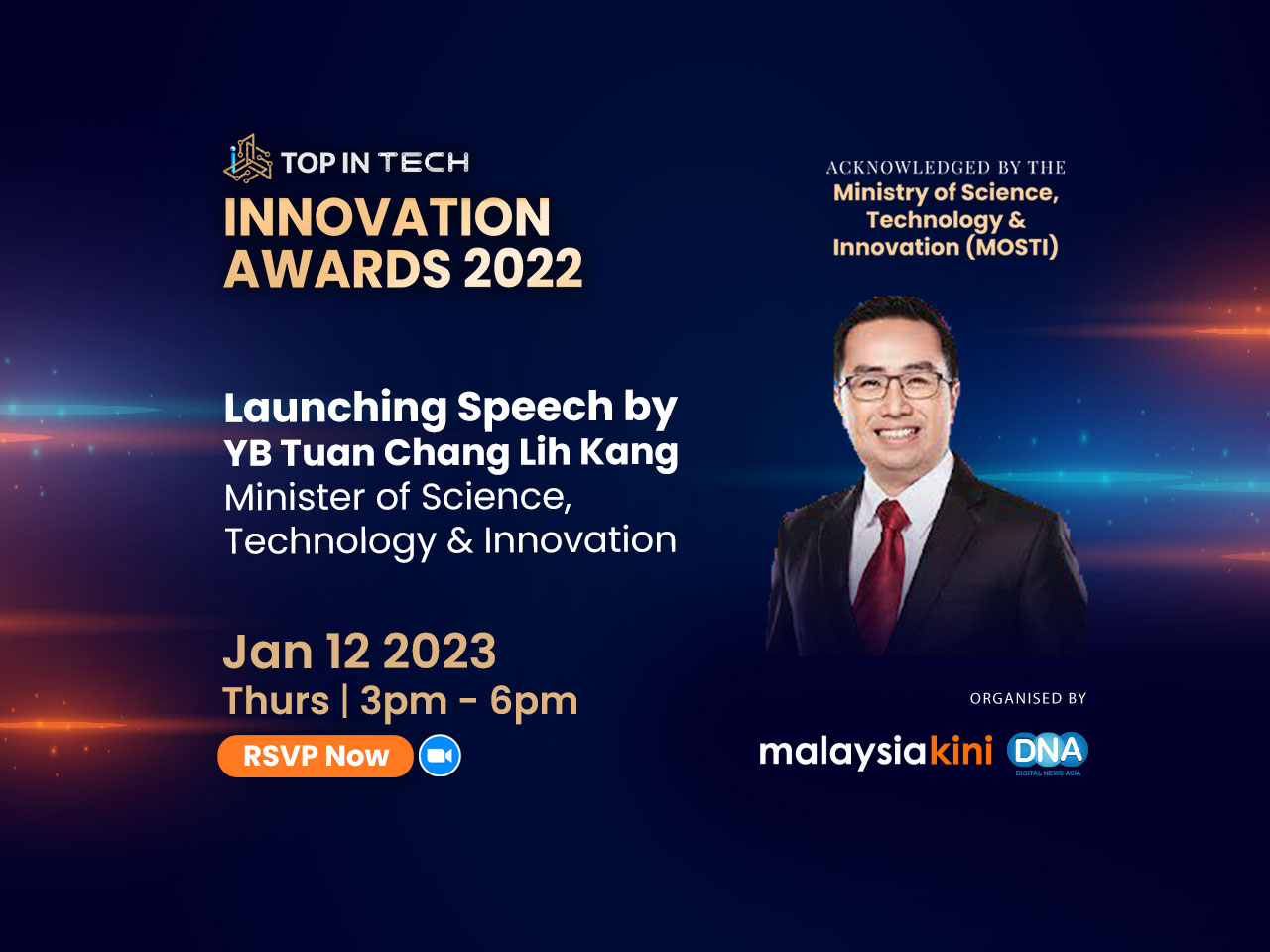 Top In Tech Innovation Awards Ceremony 2022