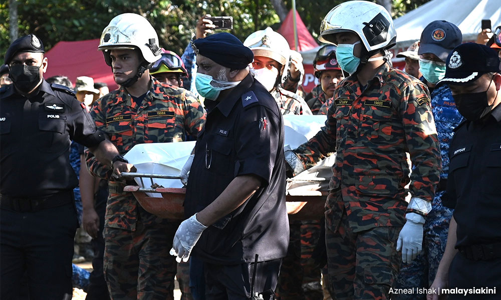 Last Batang Kali landslide victim found, putting death toll at 31