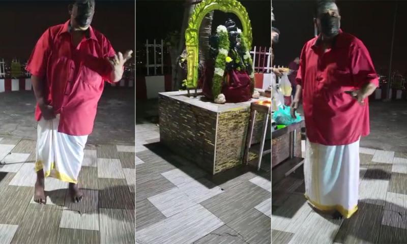 惹议兴都庙答应改善,为身障者设临时通道
