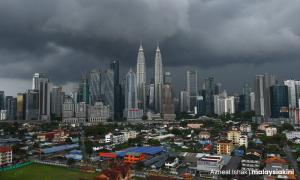 Amaran ribut petir, hujan lebat di KL, Putrajaya dan 8 negeri