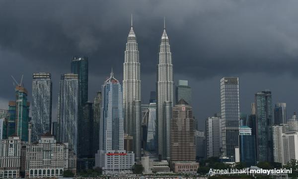 Amaran ribut petir, hujan lebat di KL, 10 negeri hingga 6 petang
