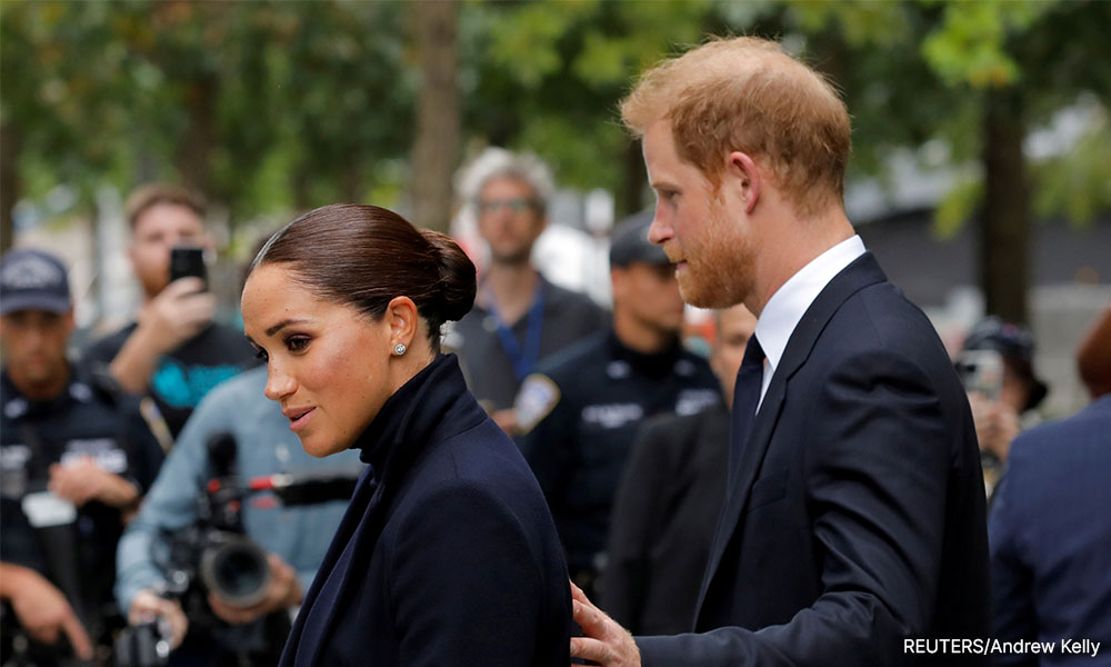 Harry accuses UK royal aides of briefing against him and Meghan