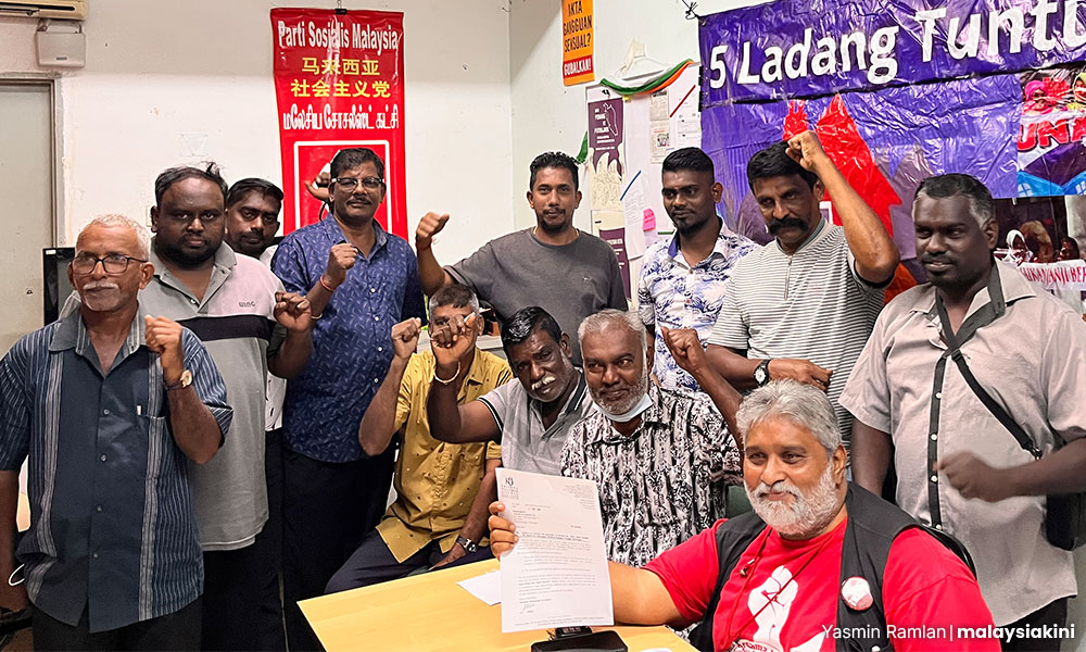 Ex-plantation workers in S'gor seek intervention to stop their eviction