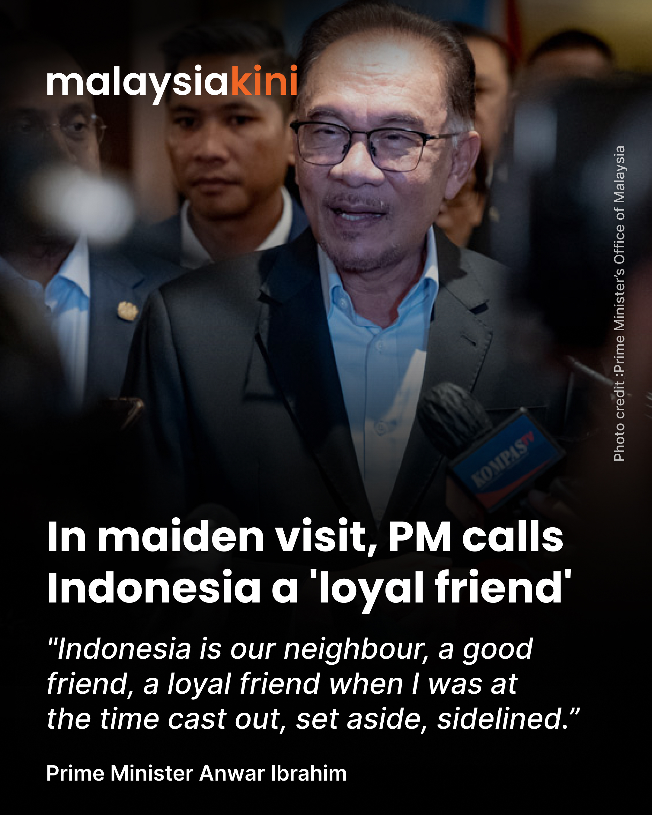 In maiden visit PM calls Indonesia a 'loyal friend'