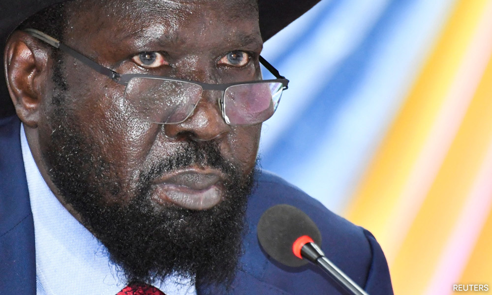 Journos held over video appearing to show S. Sudan president wet himself