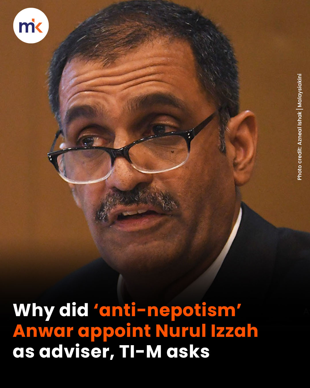 Why did ‘anti-nepotism’ Anwar appoint Nurul Izzah as adviser, TI-M asks