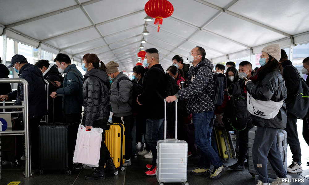 Holiday trips within China surge after Covid-19 curbs lifted