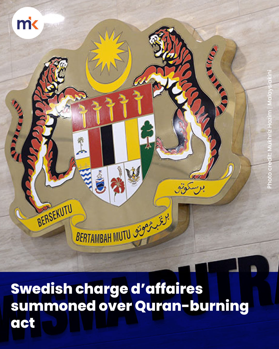 Swedish charge d’affaires summoned over Quran-burning act