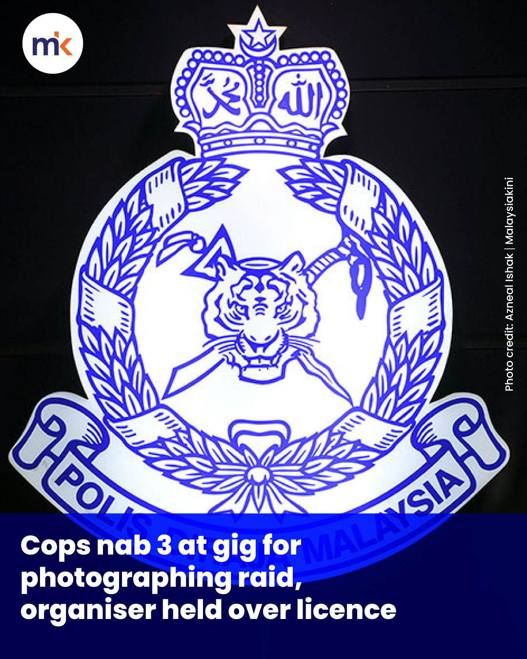 Cops nab 3 at gig for photographing raid, organiser held over licence