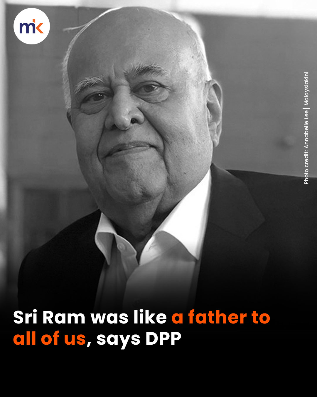 Sri Ram was like a father to all of us, says DPP